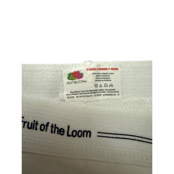 Vintage Fruit Of The Loom Cotton Briefs Underwear Mens Size XL  FTL - Picture 2 of 4